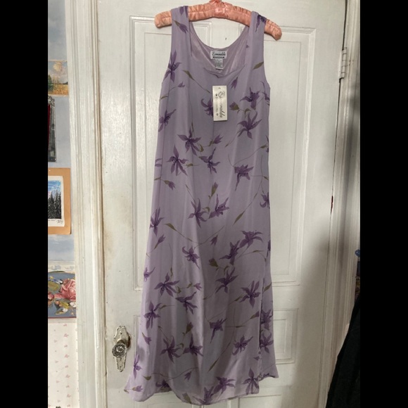 Dress long lilac - Picture 1 of 2